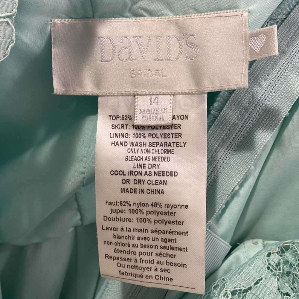 David’s Bridal Bridesmaids Dress Wedding - Picture 5 of 5